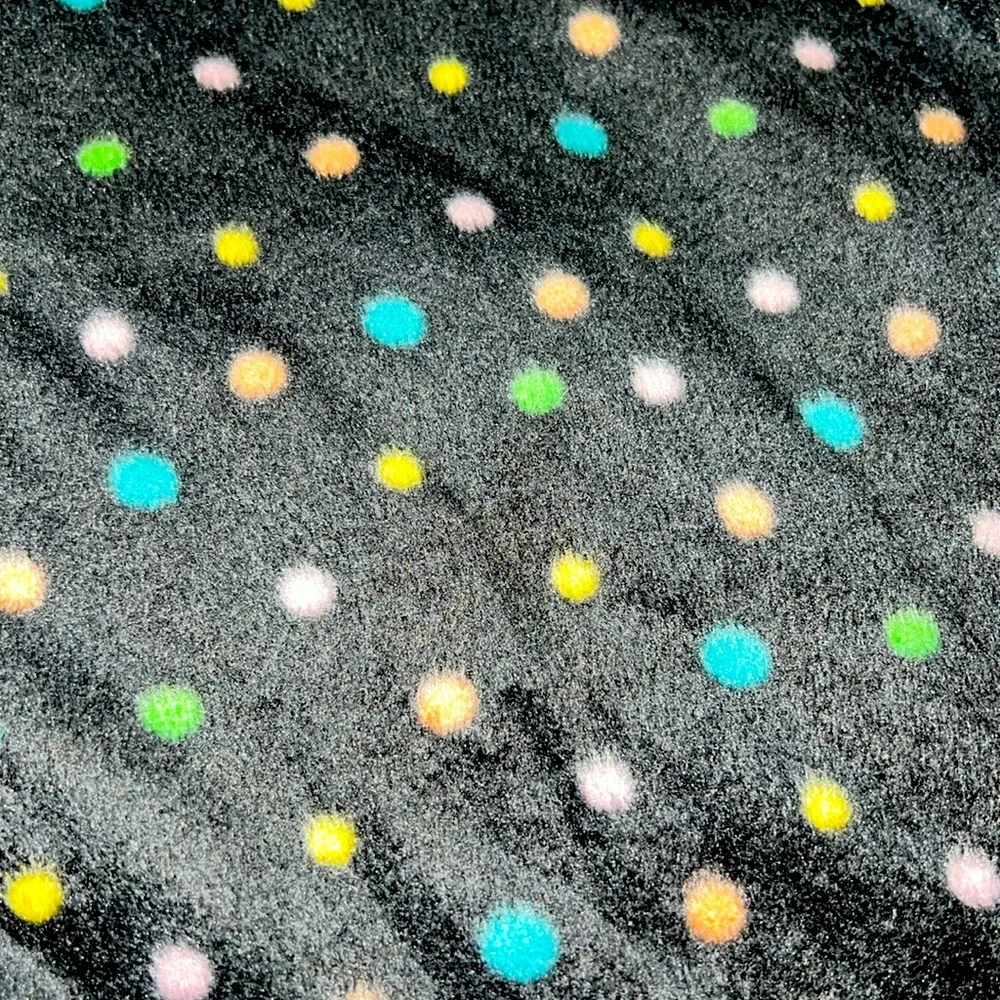Comfy Plush Polka Dot Blanket
